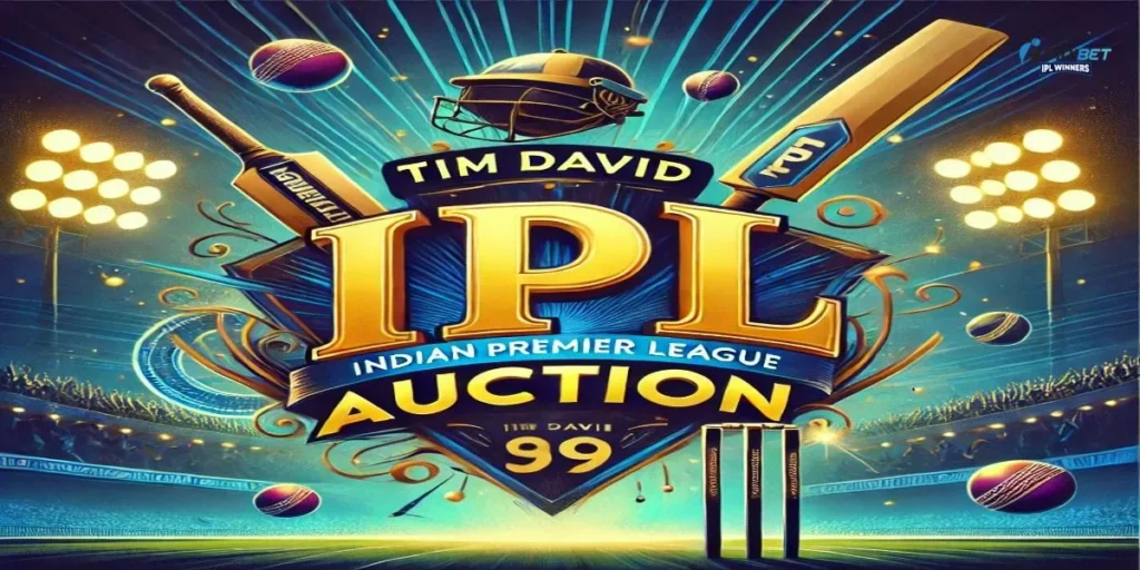 Tim David IPL Auction